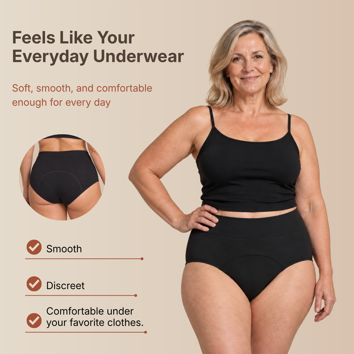 Women’s High-Waist Leakproof Brief